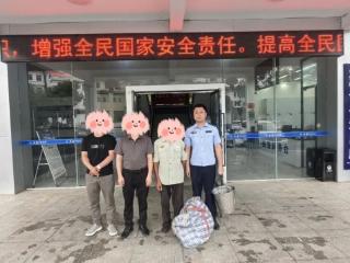 萍乡民警从老人嘴里“抠”出关键信息 7旬老人回家了