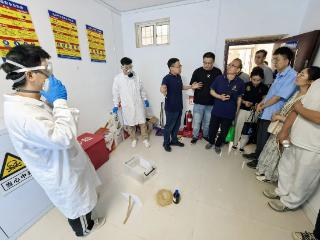 中交一航局二公司检测中心举办青岛市工程质量检测行业“安全生产月”主题活动