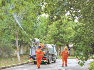 本市已布设3200余个美国白蛾监测点
