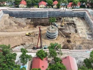 中建六局总承包公司承建的哈尔滨工业大学中俄联合校园项目B-01地块综合服务楼建设项目正式开工