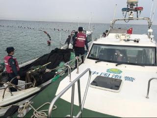 威海海警局开展威海南部海域打击非法捕捞专项执法行动