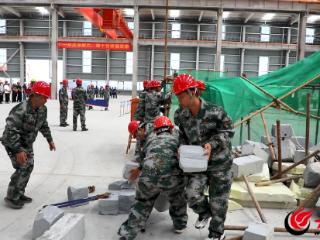 人人讲安全、个个会应急——临沂临港开展住建领域安全实战大练兵