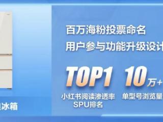 与用户共创的海尔麦浪冰箱618再获用户首选：8K+市场TOP1