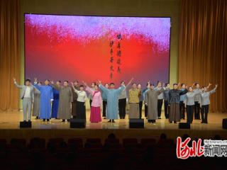 唐山市原创评腔单元剧《更待丁香开·少年李大钊》在曹妃甸区上演