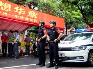 福建公安护航中考，平安交卷！