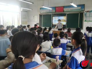 成武县大田集镇中心小学开展防溺水家长会