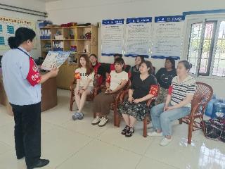 反邪宣传进社区 扎实工作入人心