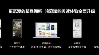 鸿蒙系统级AI能力全面赋能，华为阅读为生态伙伴和开发者带来效率提升