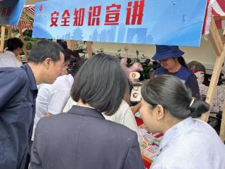 文华社区:市集演练讲安全，边逛边学护平安