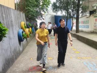 玉山县教育体育局党委书记?辜承均到瑾山小学调研