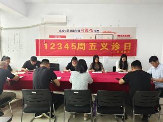 沂河新区芝麻墩街道丰成社区“义诊日”解锁基层治理密码