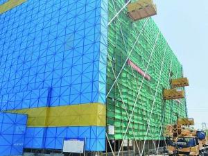 高淳首个“五证齐发”项目建设跑出“加速度” 开工后仅92天，主体建筑封顶