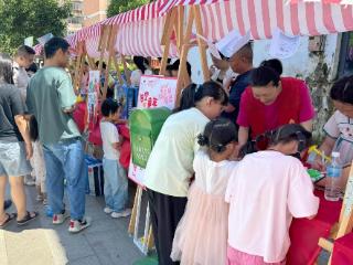 淞渔社区善邻市集点亮多彩夏日
