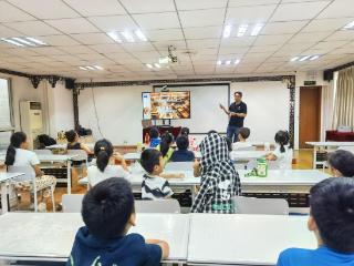 “学在沙洲” 金穗花园社区开展夏至青少年节气活动