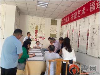 胶州市乡村文化振兴 | 新时代文明实践 胶东街道开展“笔墨书画 老有所乐”老年公益书画班