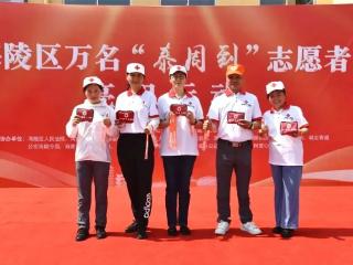海陵万名“泰周到”志愿者亮相