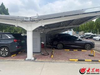 绿色能源“棚”然心动 德州市德城区车棚式光伏电站赋能低碳生活