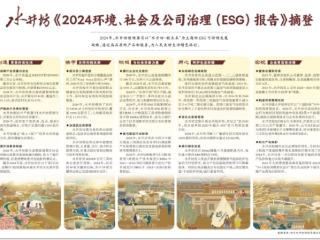 央媒聚焦：水井坊《2024环境、社会及公司治理（ESG）报告》摘登