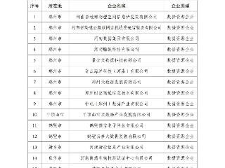179家企业上榜！河南省首批数据企业名单公布