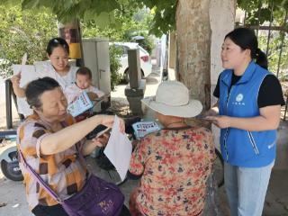 李营街道五里屯社区开展“反诈护航幸福家”志愿服务活动