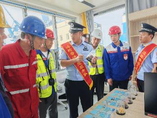 开展禁毒普法宣传活动 筑牢口岸禁毒防线