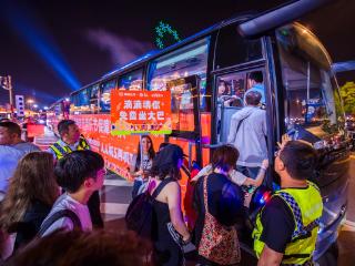 异地滴滴打车需求上涨57% 滴滴保障车队护航连岛音乐节