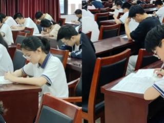 鄱阳中学举行“笔底波澜竞青春”学生古诗文基础能力大赛