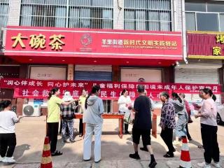 【胡同宣讲】济南市莱芜区羊里街道：儿童福利政策赶大集 护佑困境未成年健康成长