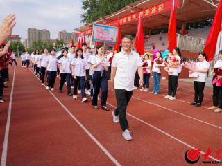 诗路如岳展风华 青春远征启新程|莒南县第五中学2022级毕业典礼举行