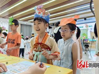 石家庄市新华区一二年级小学生开展期末“乐考”活动