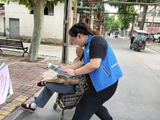 济阳街道京杭社区反诈宣传“零距离”，筑牢居民“防骗墙”