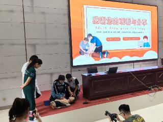 急救技能进校园，溺水防范守平安——莒南县临港实验中学开展溺水救护技能培训活动