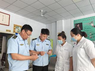 无棣县经济开发区市场监管所开展农村药械安全检查行动