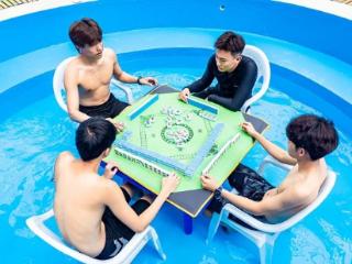 青岛融创水世界携手腾讯游戏欢乐麻将打造“水上国潮”新体验