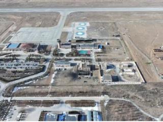 中建一局二公司承建的内蒙古阿拉善左旗通勤机场升级支线机场附属配套工程开工