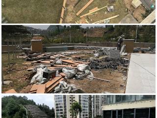 【天眼问政•追踪】问政有效！贵阳一小区公共区域违规搭建“后花园” 已拆除