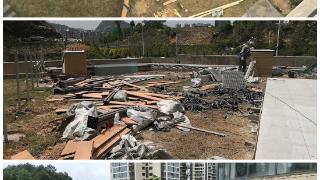 【天眼问政•追踪】问政有效！贵阳一小区公共区域违规搭建“后花园” 已拆除(图1)