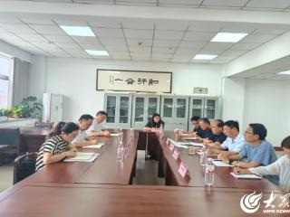 菏泽市委社会工作部到市志愿服务联合会调研交流