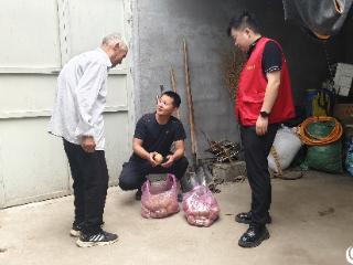 郯城县李庄镇：“爱心土豆”温暖老人心
