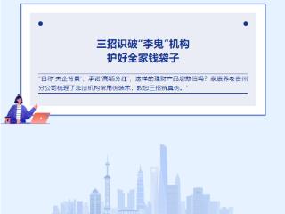 三招识破“李鬼”机构，护好全家钱袋子