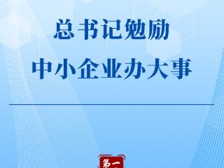 第一观察｜总书记勉励中小企业办大事