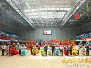 青岛代表队在2025“狮舞齐鲁”南北狮王争霸赛中大放异彩