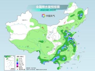 西南等地仍有强降雨 江南大范围高温闷热持续 周末天气→