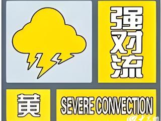 菏泽市发布强对流黄色预警，全市将出现雷阵雨天气