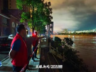 从江县96时内两战洪魔：“预警叫应+网格转移”3.3万群众安全撤离