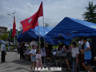 榕江乐里镇党员先锋队奋战救灾一线 五天五夜全力保障物资转运