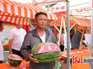 河北滦南优秀农产品展示暨青坨营镇第二届西瓜文化节成功举行