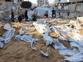 加沙地带媒体办公室：已有580人在“美以”援助中心领取食物时死亡