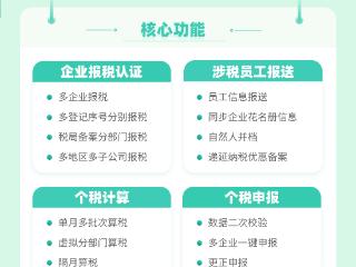 农银薪资管家报税管理：为企业提供个税计算申报全流程服务