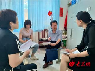 定陶区教科研中心开展小学教学评估工作